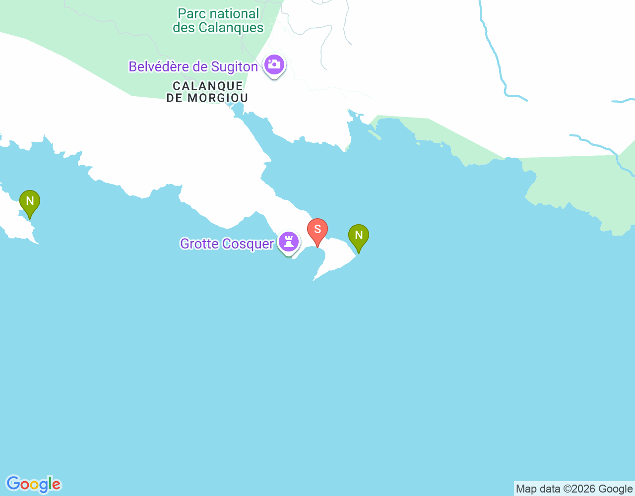 Mapa da localização de Grotte de la Triperie