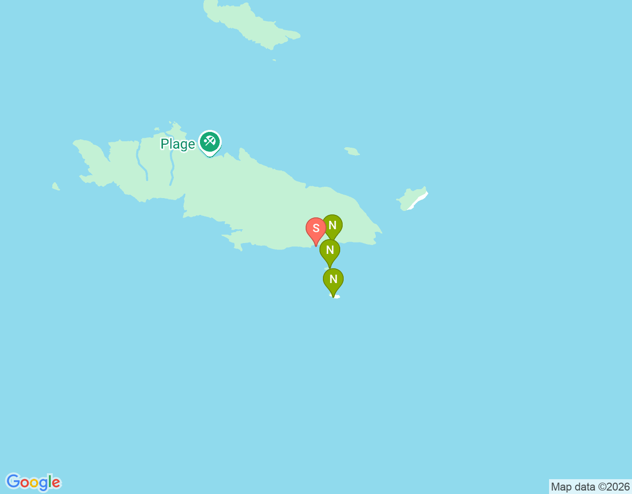 Mapa da localização de Impérial de Terre