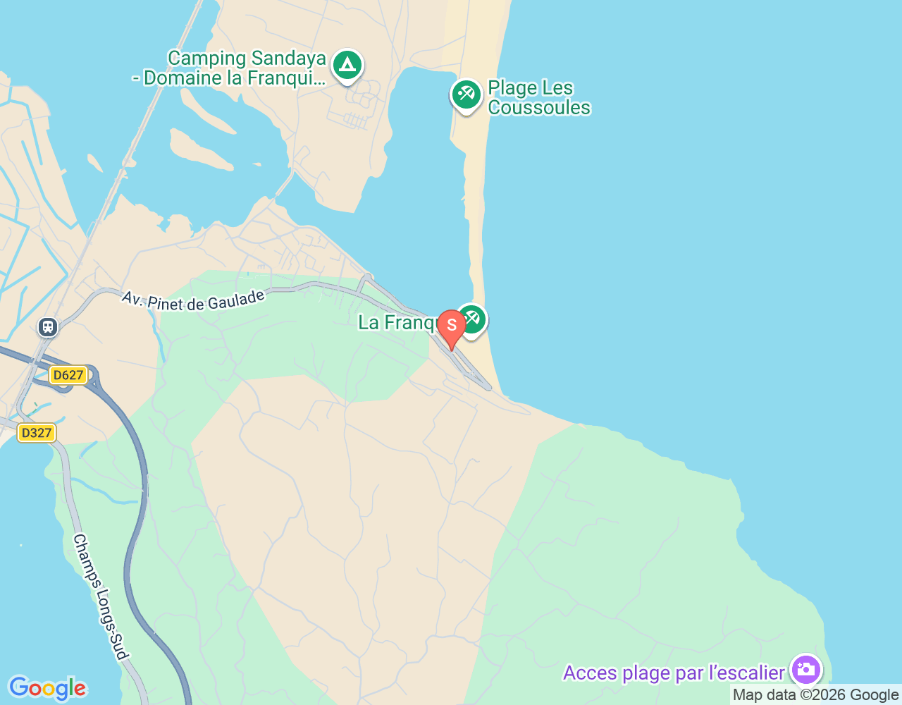 Mapa da localização de Kitepulsion