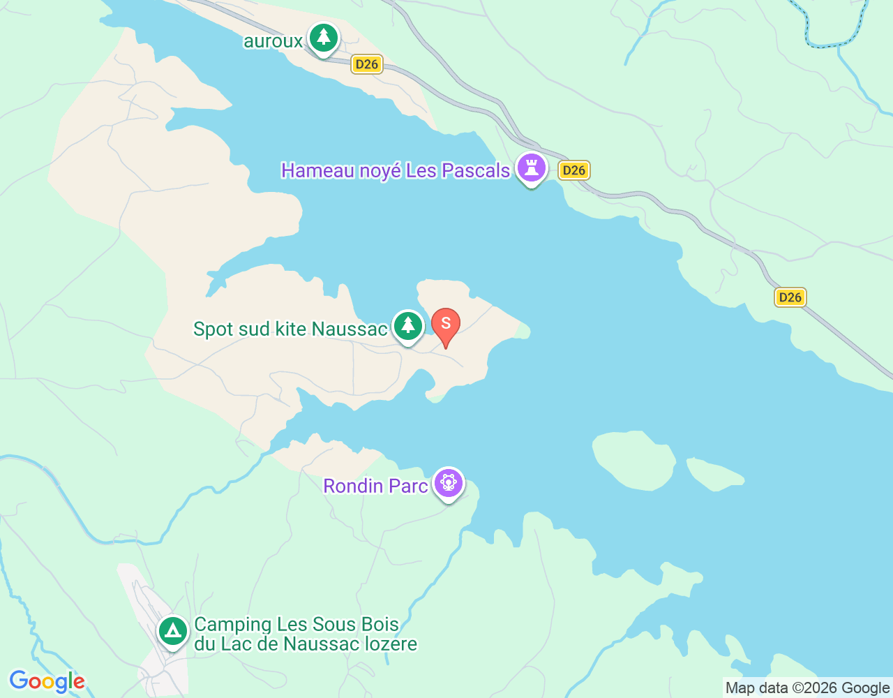 Mapa da localização de La Presqu'île