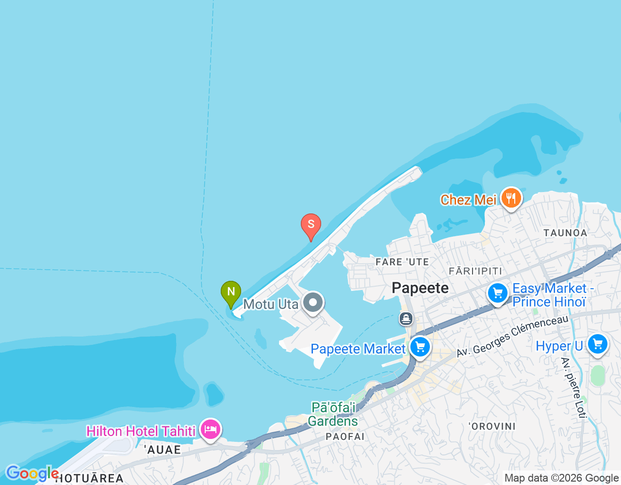 Mapa da localização de La Zélée
