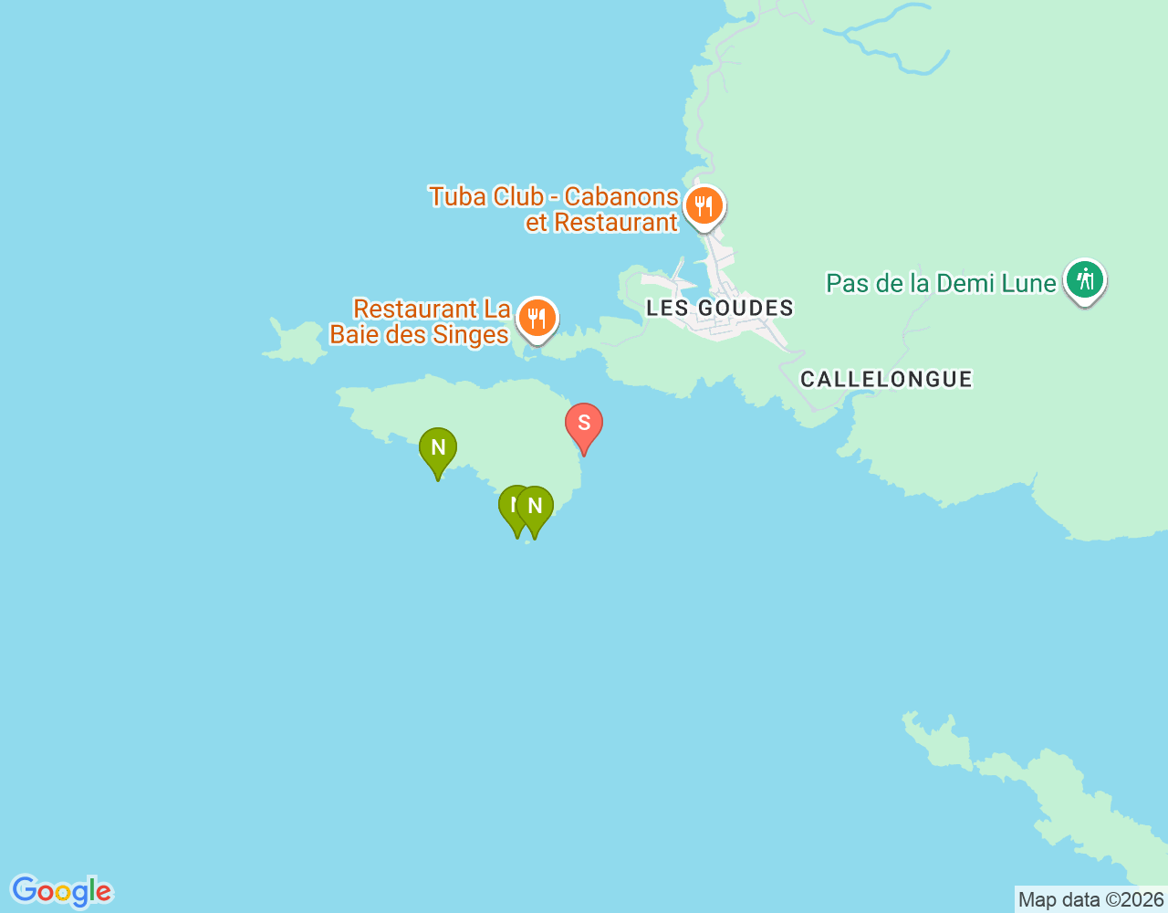 Mapa da localização de Les Fromages