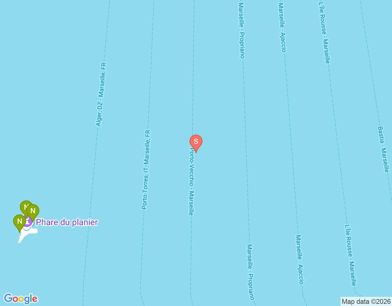 Mapa de ubicación de Les Veyrons