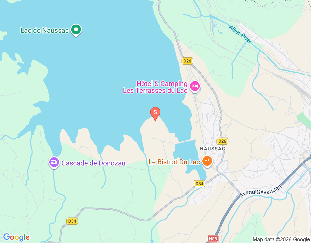 Mapa da localização de Mas d'Armand