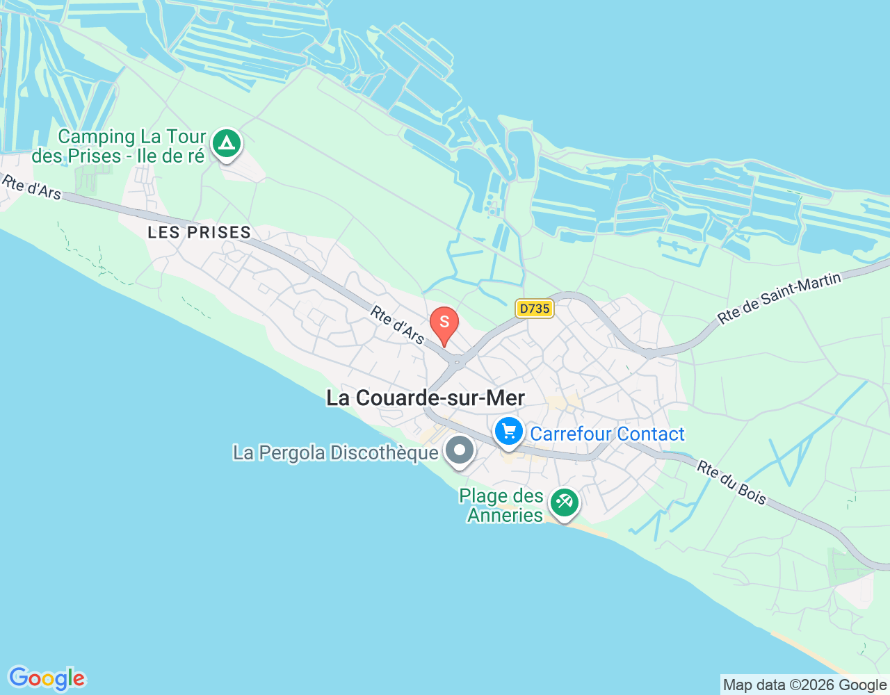 Mapa da localização de Neway