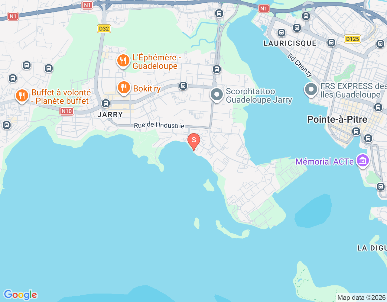 Nova Kite location map