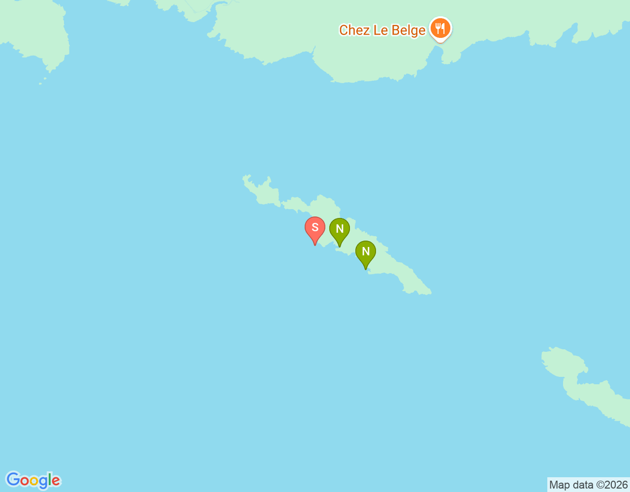Mapa da localização de Pierre de Briancon