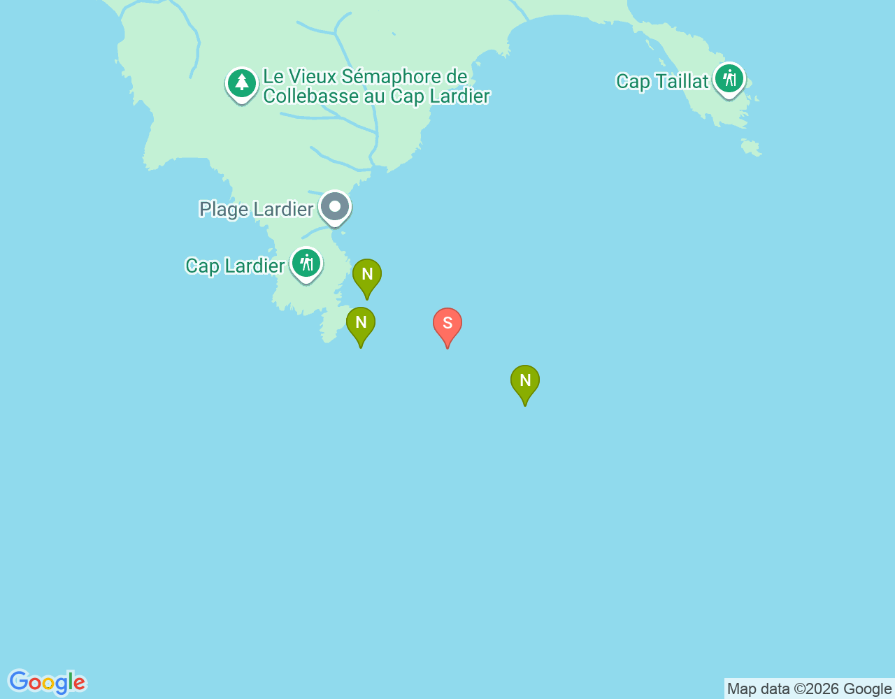 Mapa da localização de Prophète