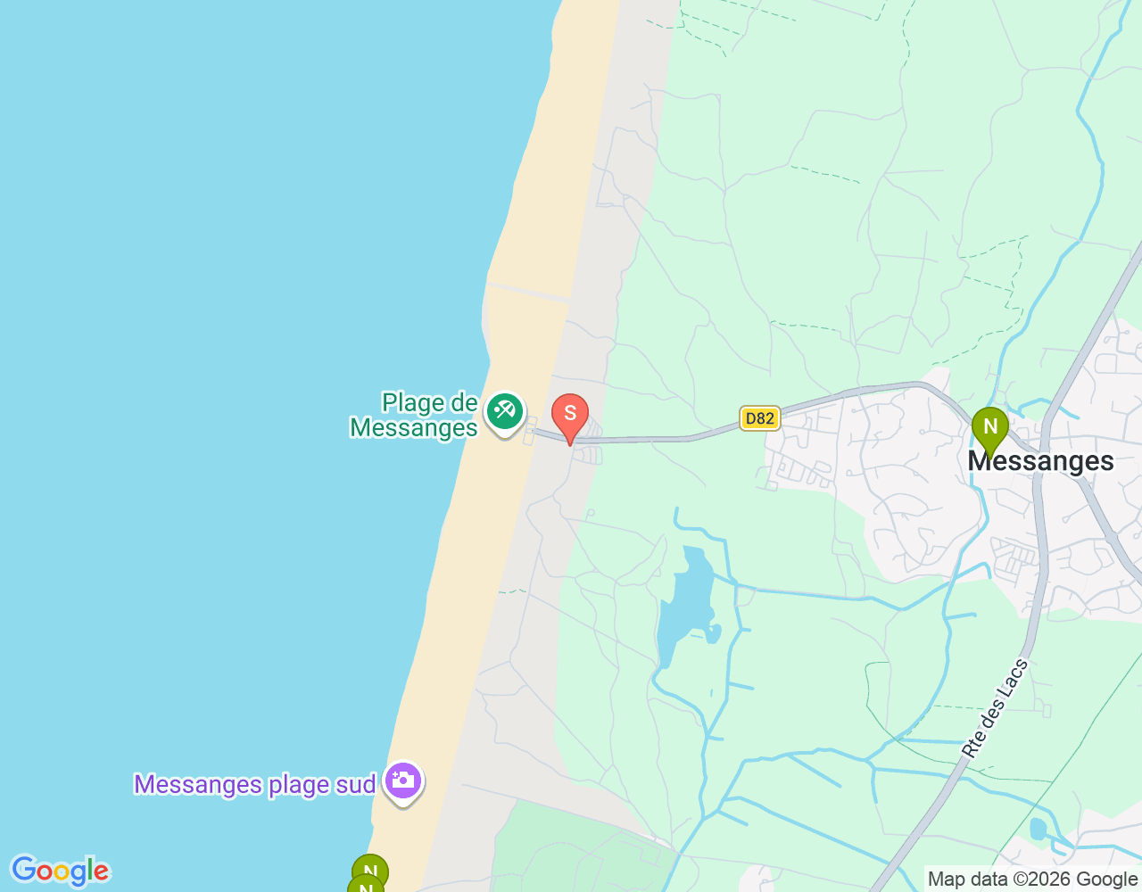 Mapa da localização de WAITEUTEU Sauvetage Côtier