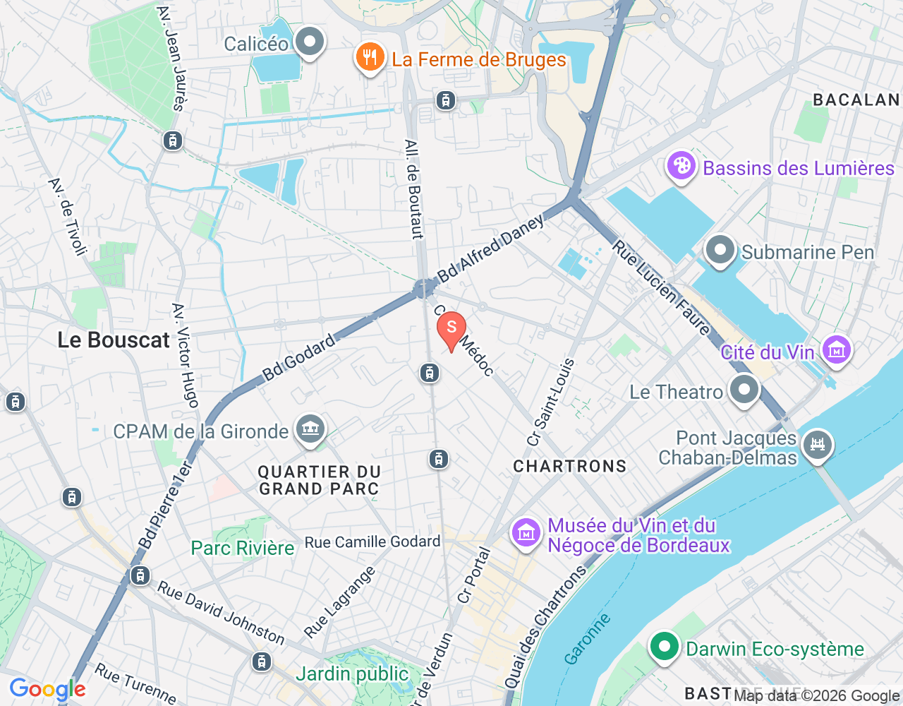 Wave Surf Café location map