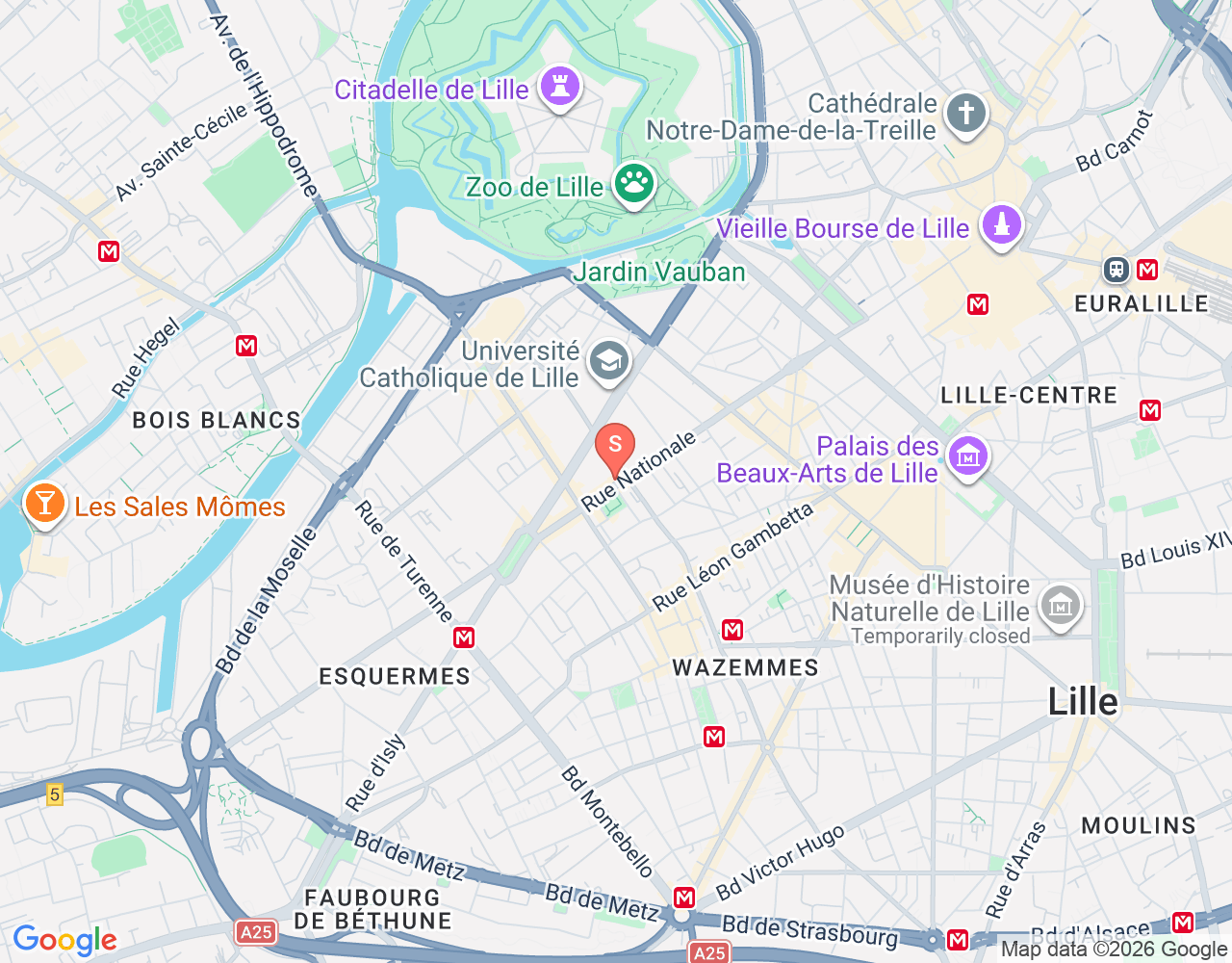 Mapa da localização de YouRide