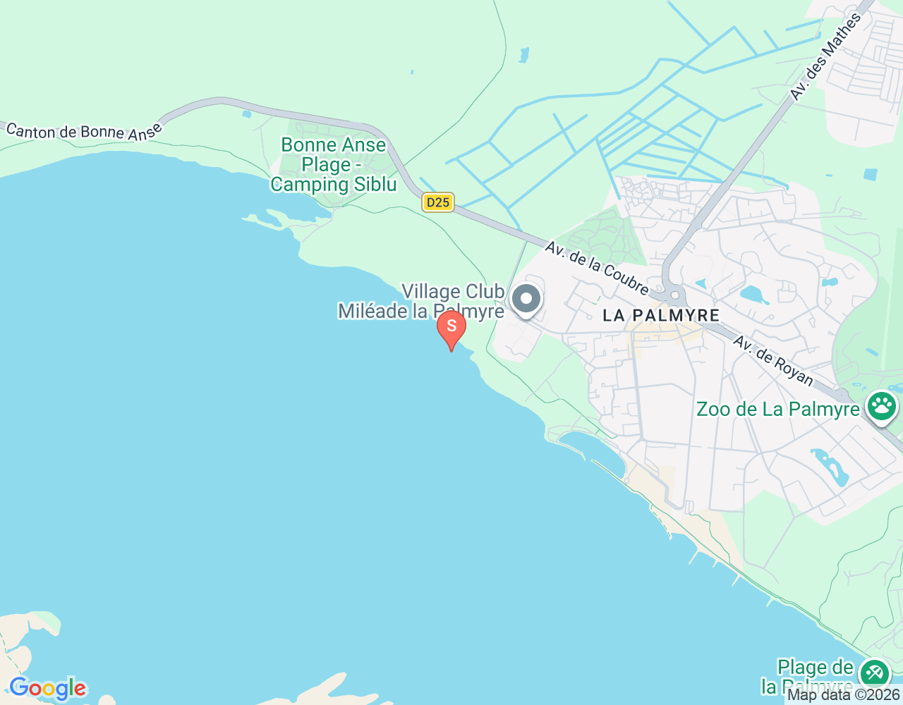 Mapa da localização de Zone de Décollage