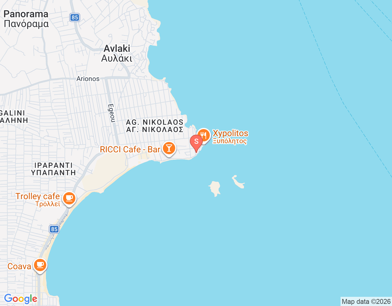 Nissakia location map