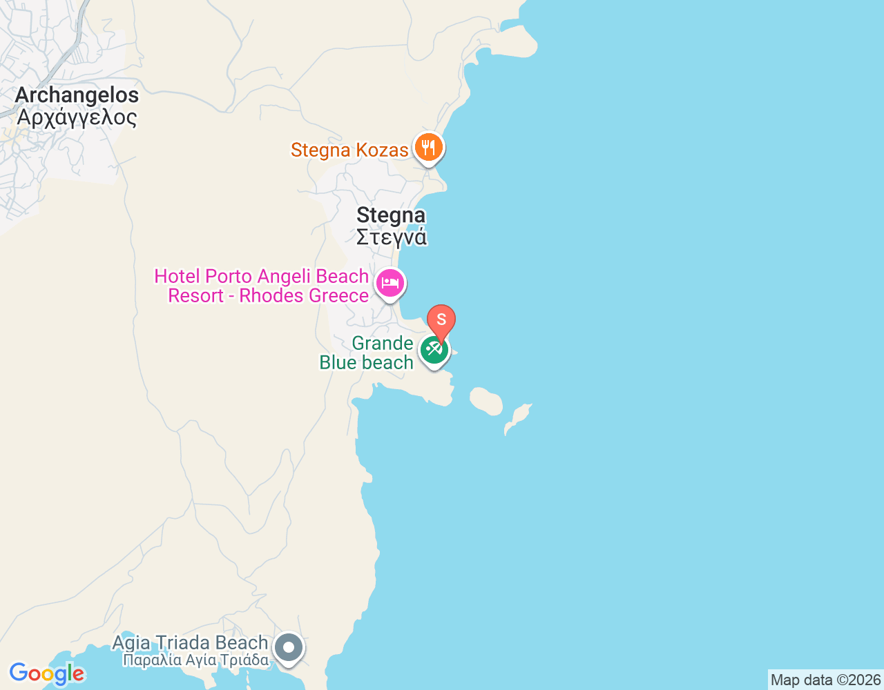 Mapa da localização de Σπήλαιο Αρχαγγέλου