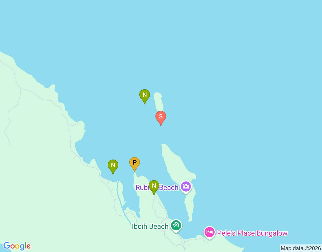 Mapa de ubicación de Arus Balee