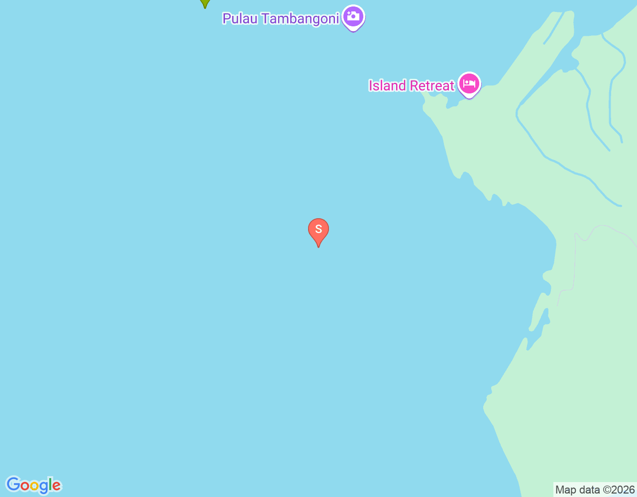 Mapa da localização de Batu Bila