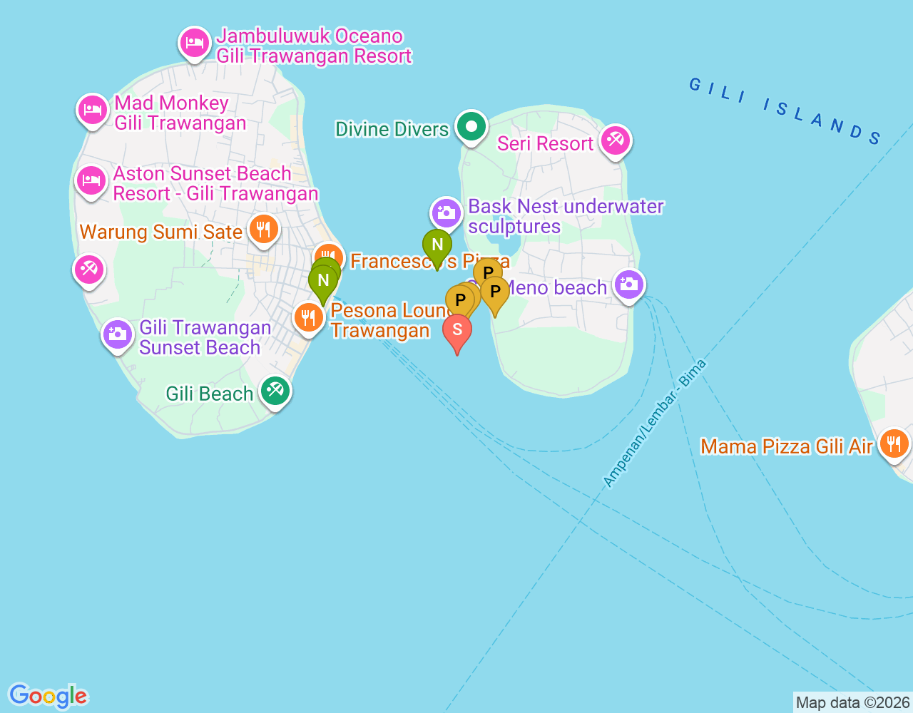 Bounty location map