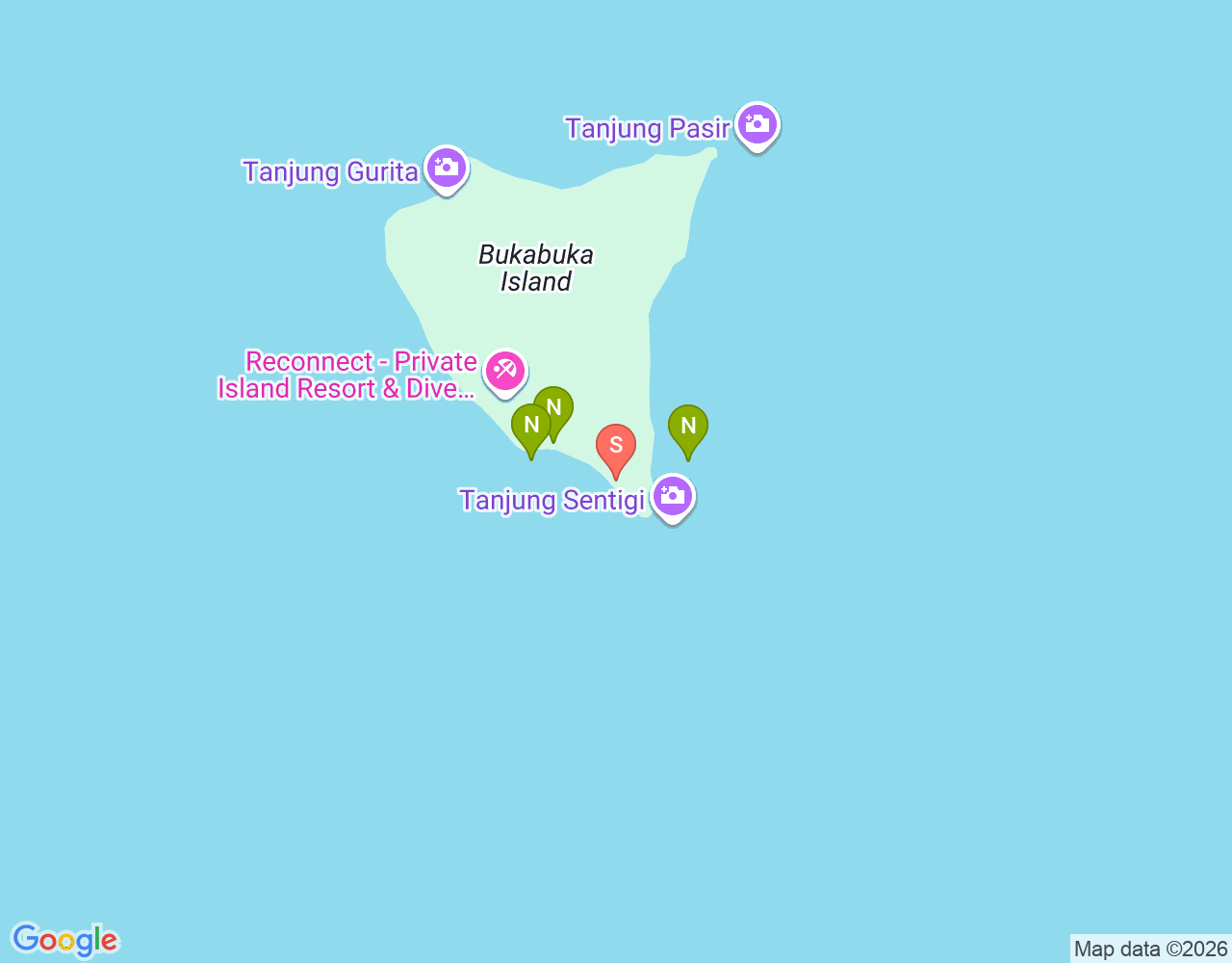 Mapa da localização de Circus