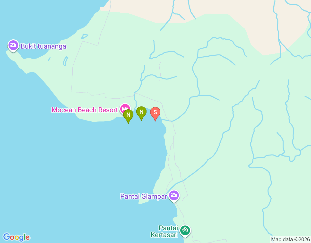 Mapa da localização de Dirty Hippies