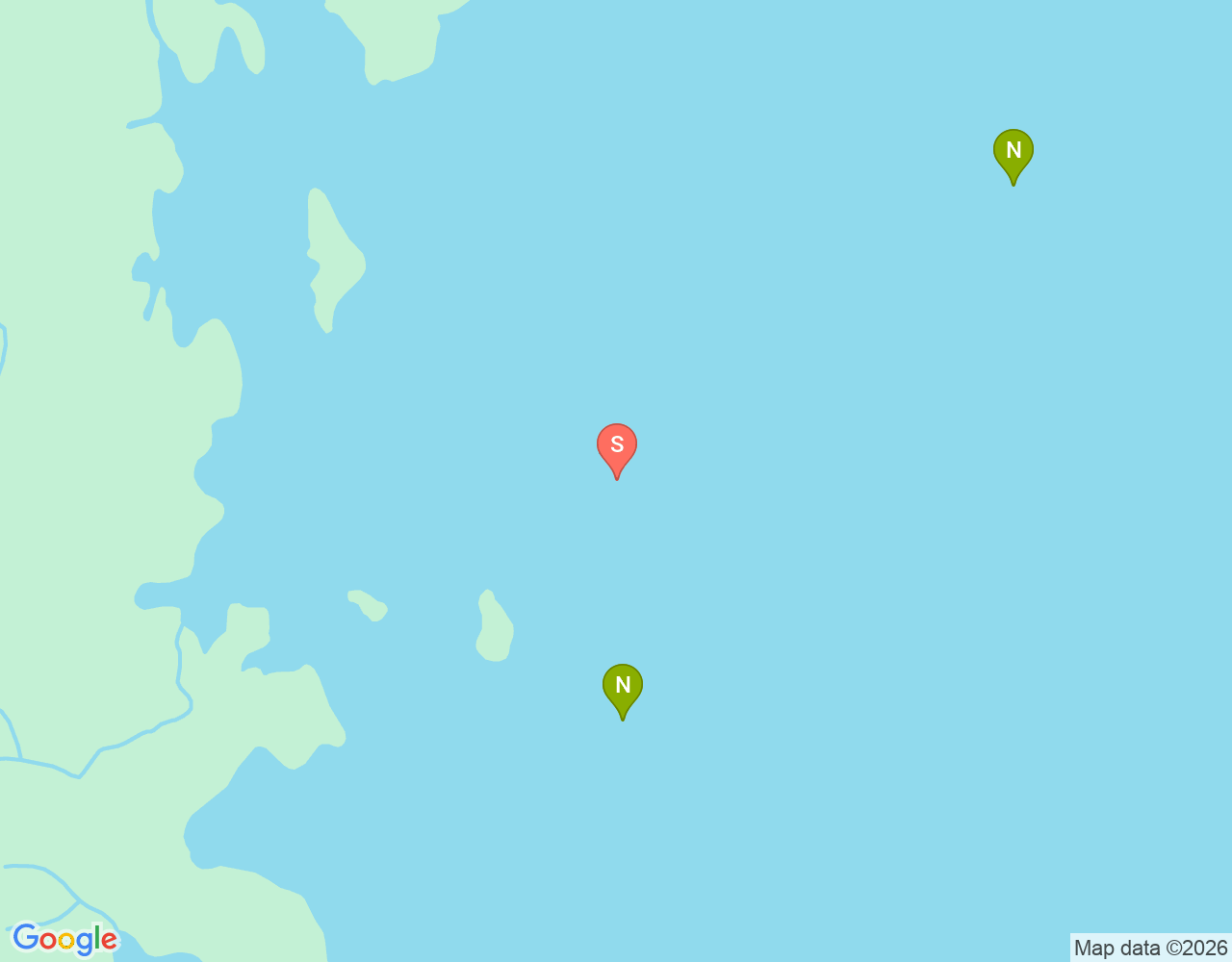Mapa de ubicación de Donut Reef