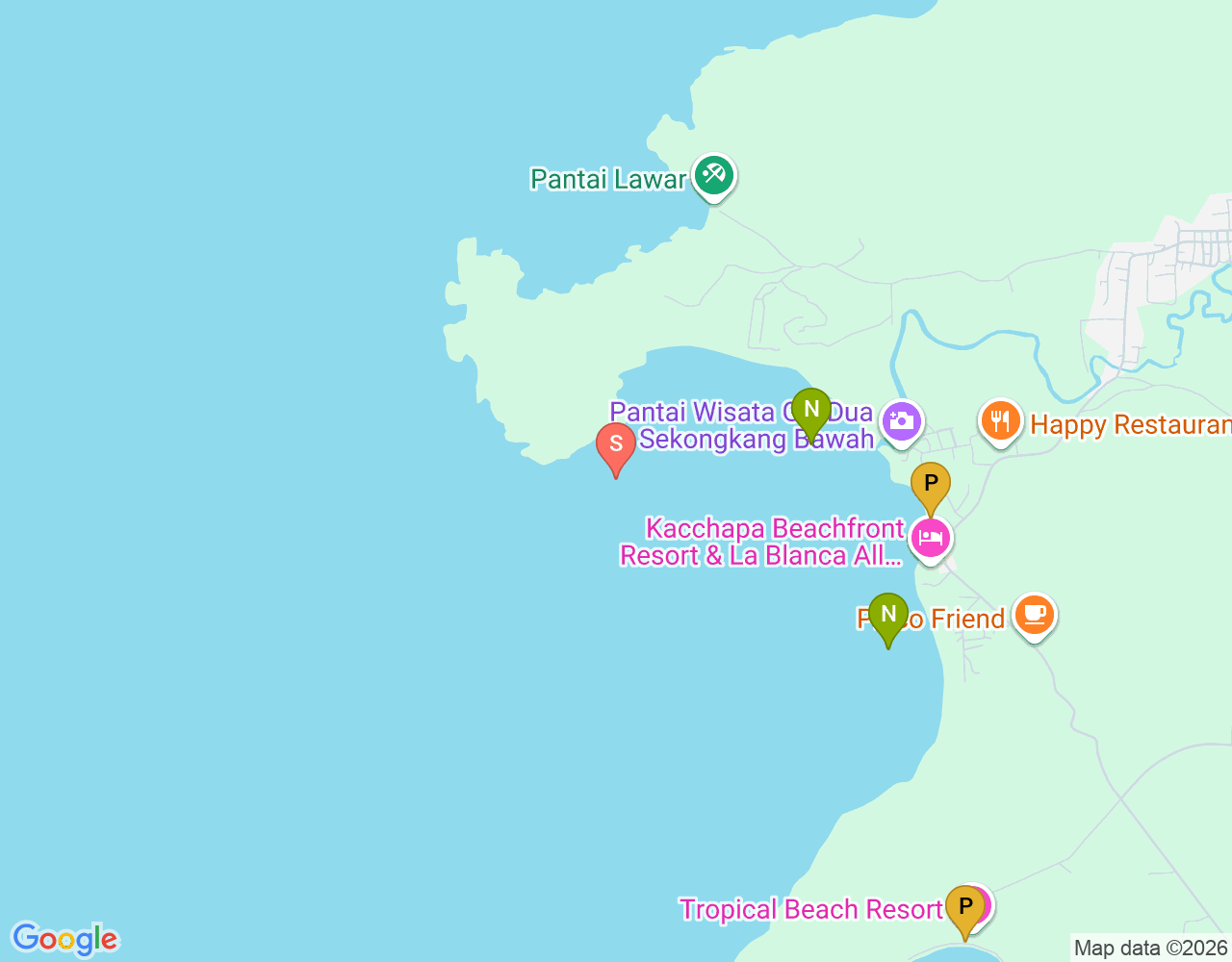 Mapa de ubicación de Hook