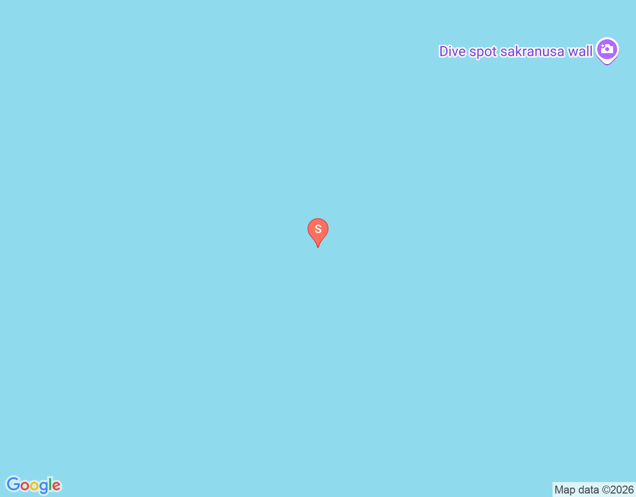 Mapa da localização de Katrin reef