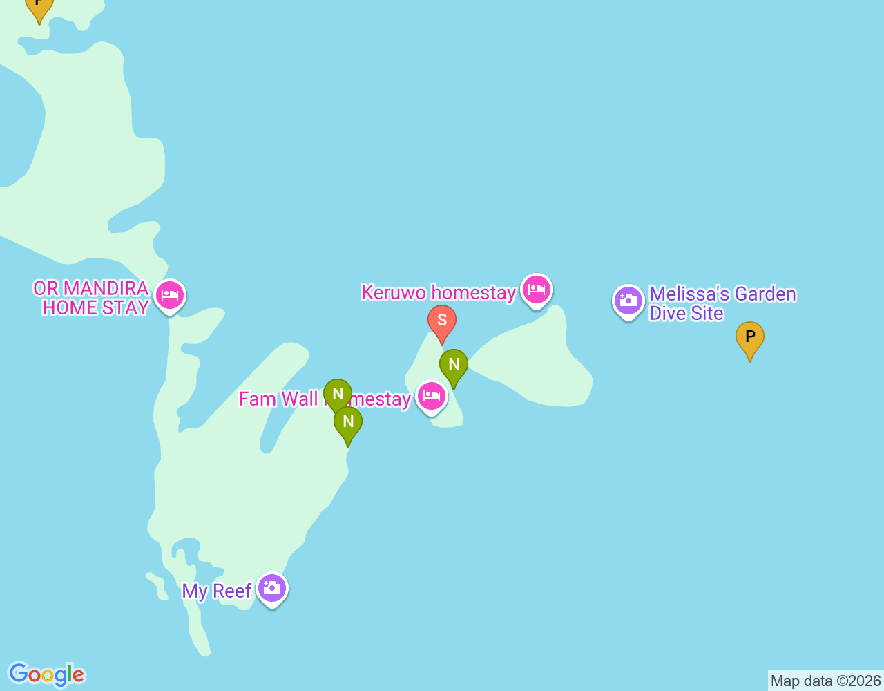 Keruo Channel location map