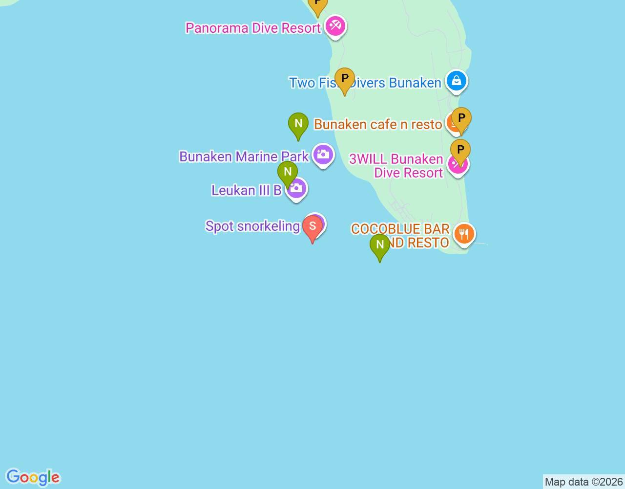 Mapa da localização de Likuan 1