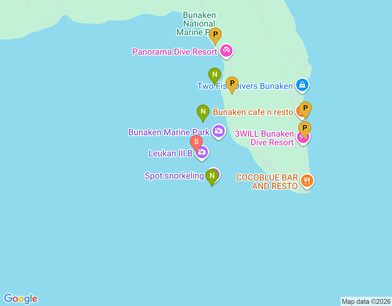 Mapa da localização de Likuan 2