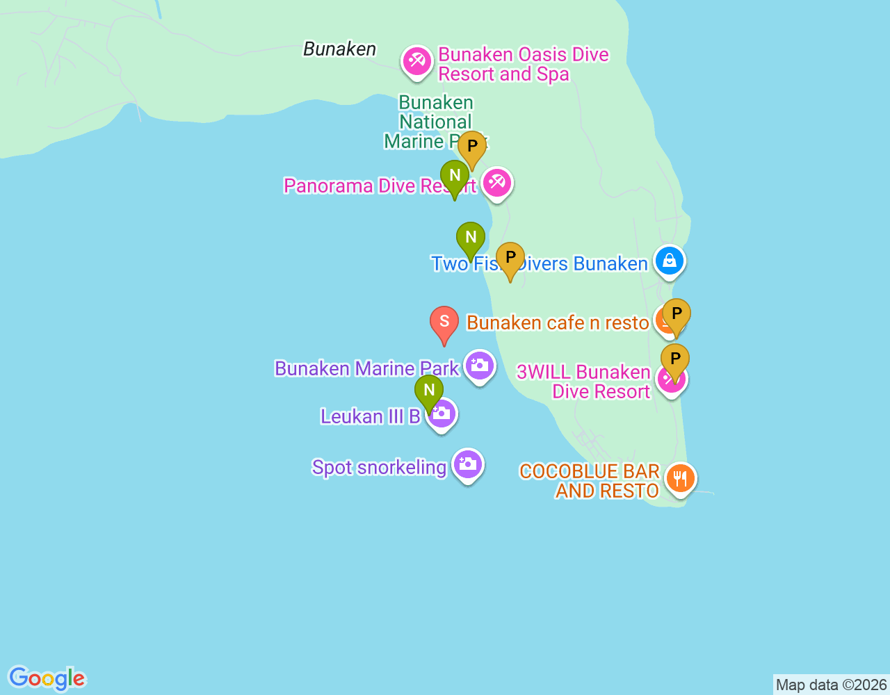 Mapa da localização de Likuan 3