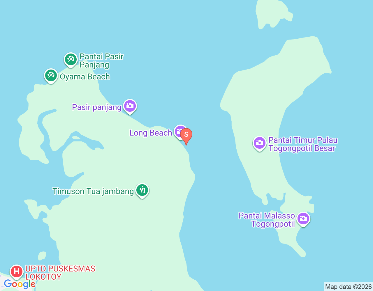 Mapa da localização de Long Beach ⛱️