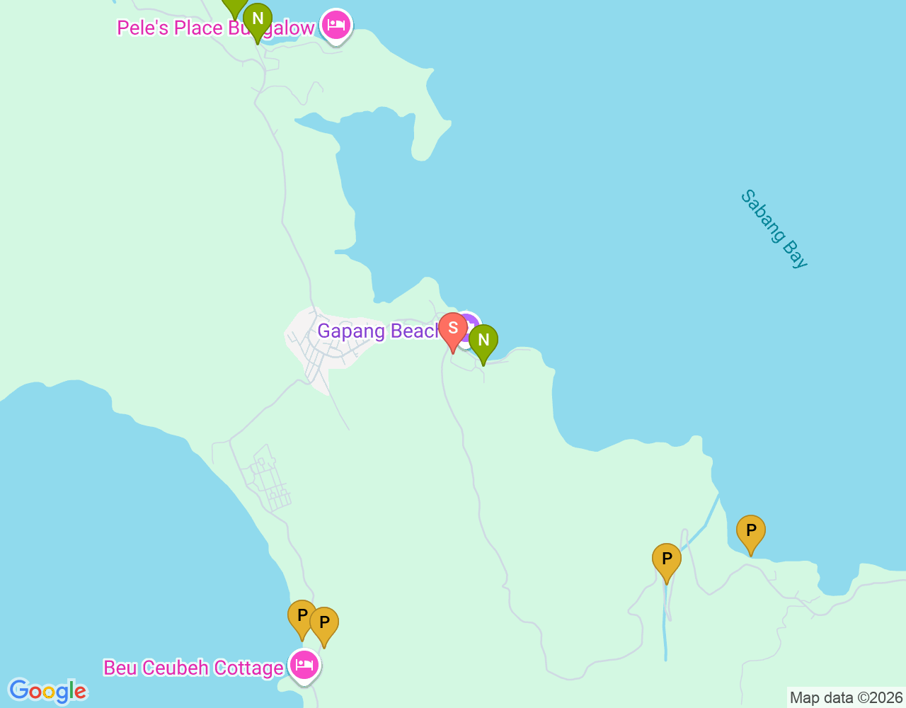 Mapa da localização de Lumba Lumba