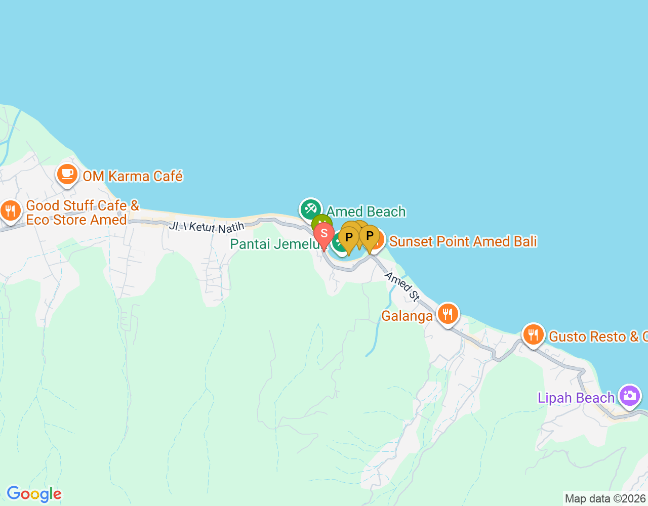 Mapa da localização de Mama Dive