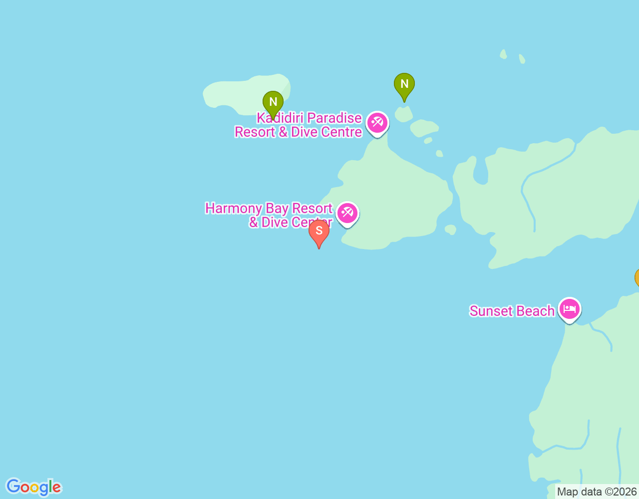Mapa de ubicación de Mildred's Rock