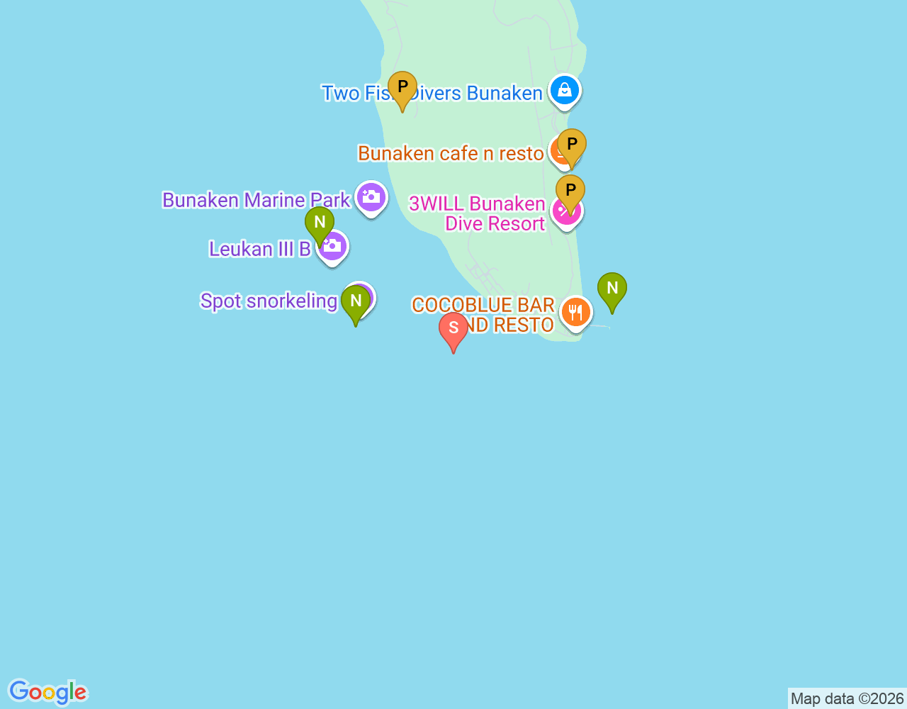Mapa de ubicación de Muka kampung