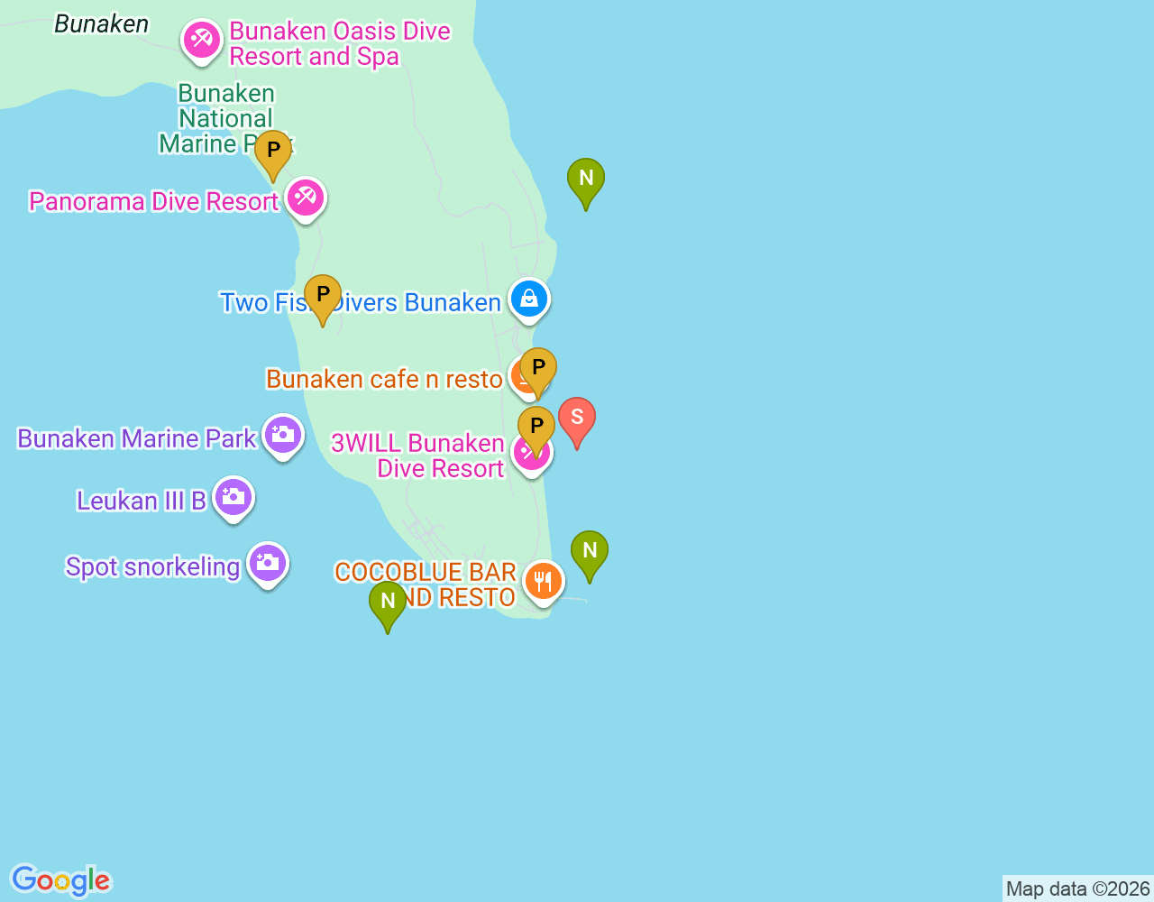 Mapa da localização de Pangalisan