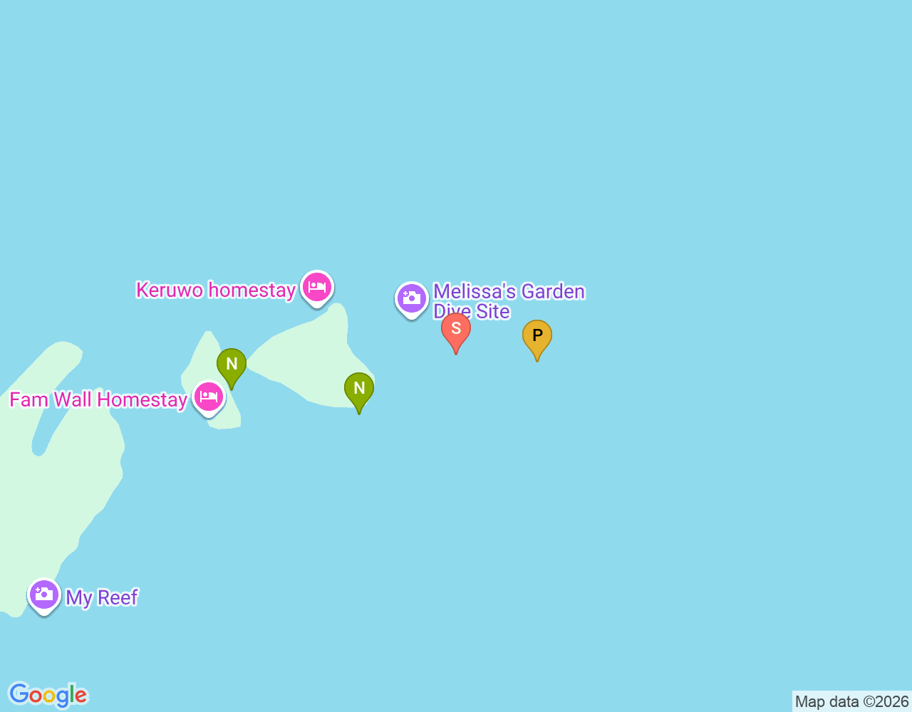 Mapa da localização de Seamount