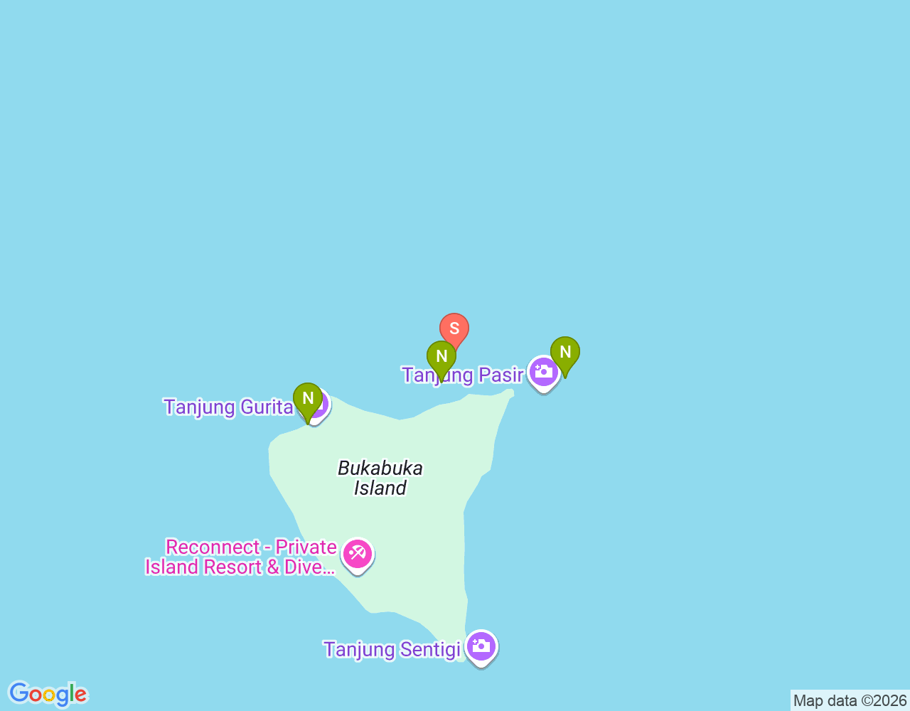 Mapa da localização de SpaceX