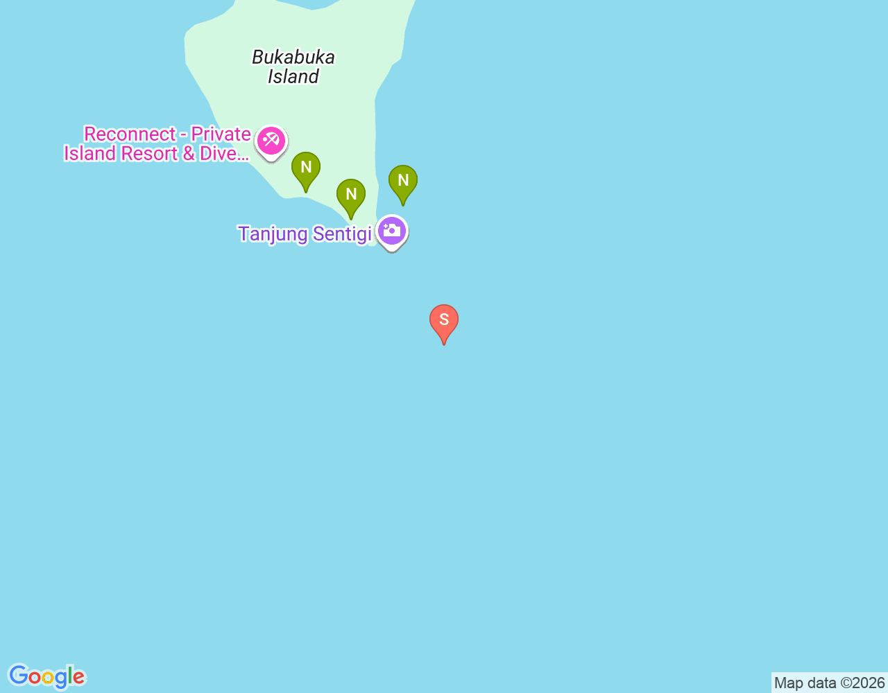Mapa da localização de Survival