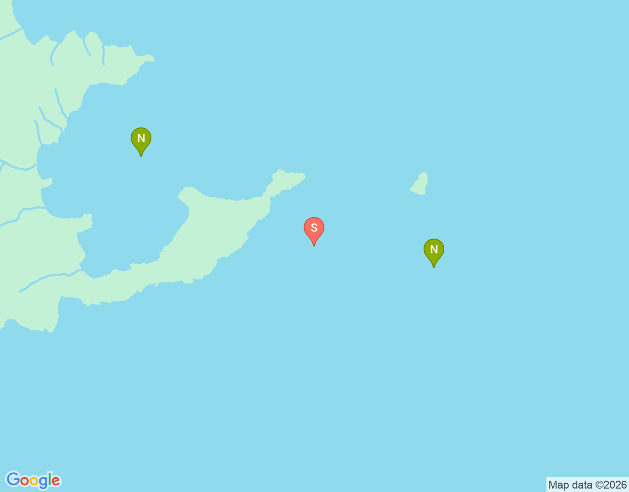Mapa da localização de Ponto de mergulho Tanjung Loh Sera