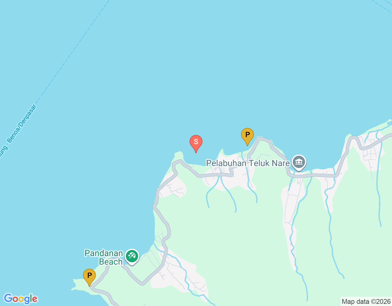 Teluk NBoro location map