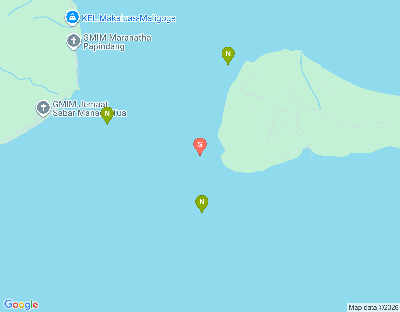 Mapa da localização de Tengah