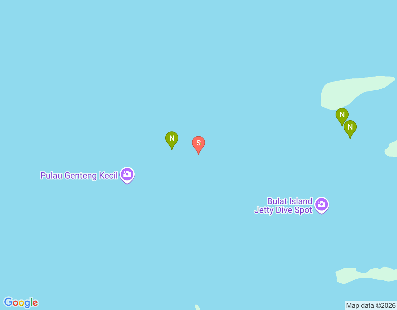 Mapa da localização de The Cleavage