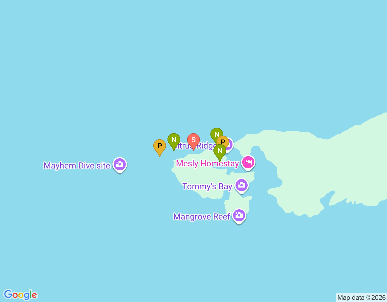 Mapa da localização de Yan Gefo Homestay