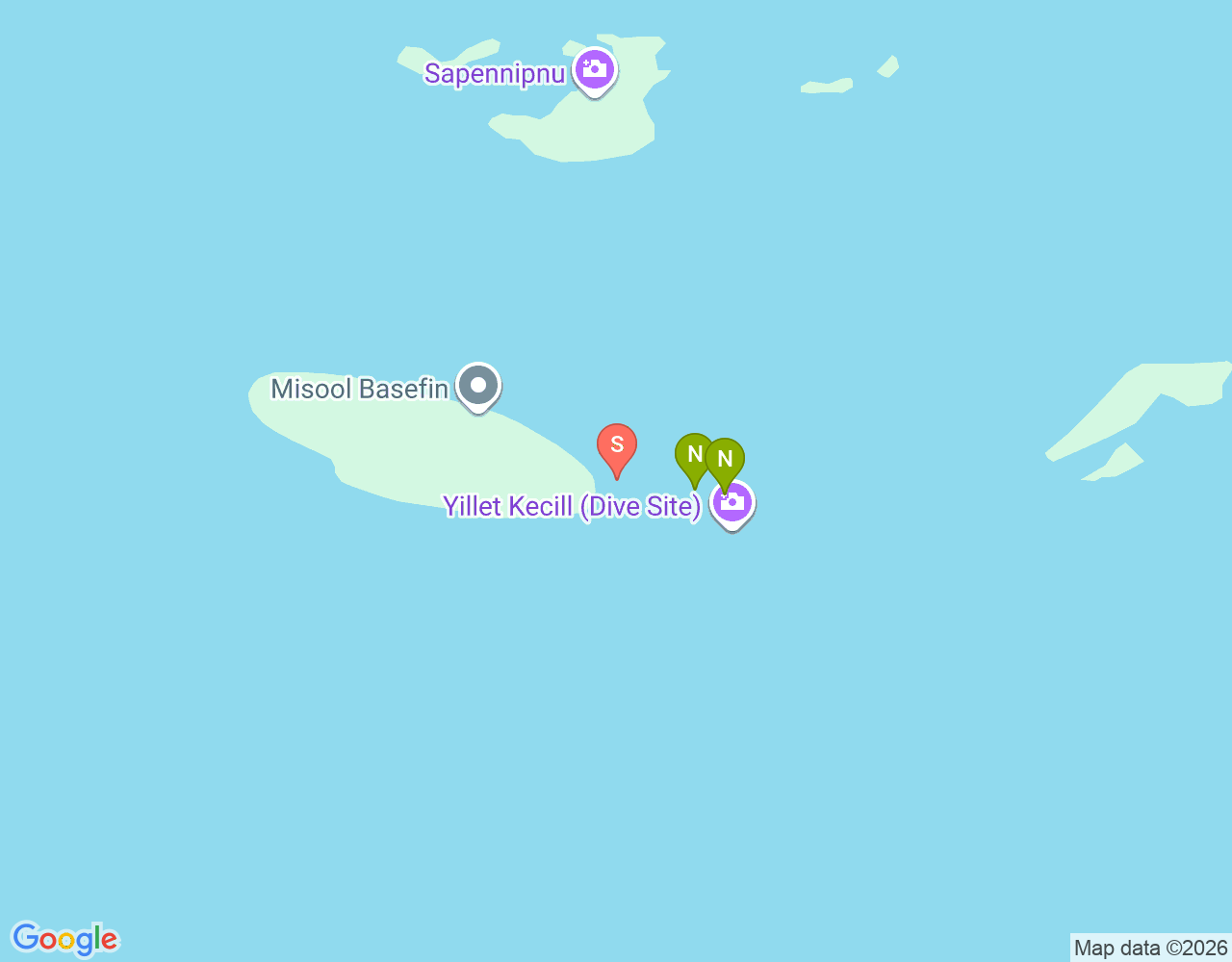 Mapa da localização de Yilliet Corne