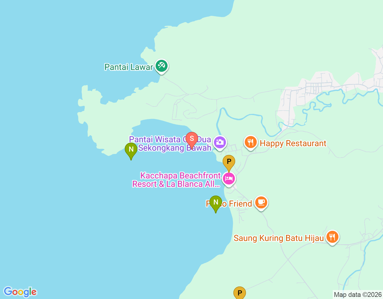 Mapa da localização de Yo Yo's