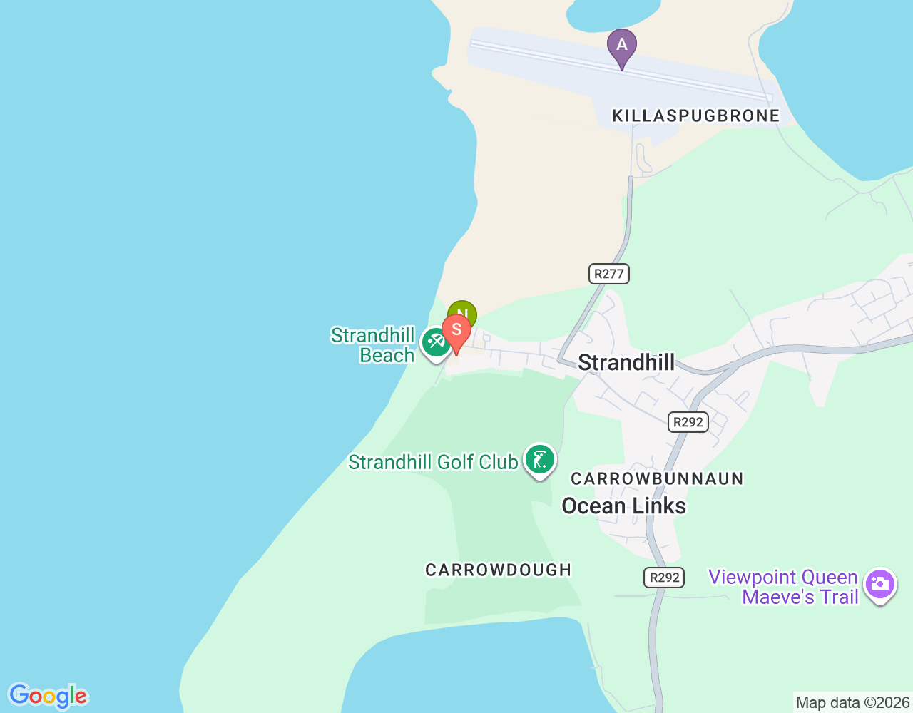 Mapa de ubicación de National Surf Cantre