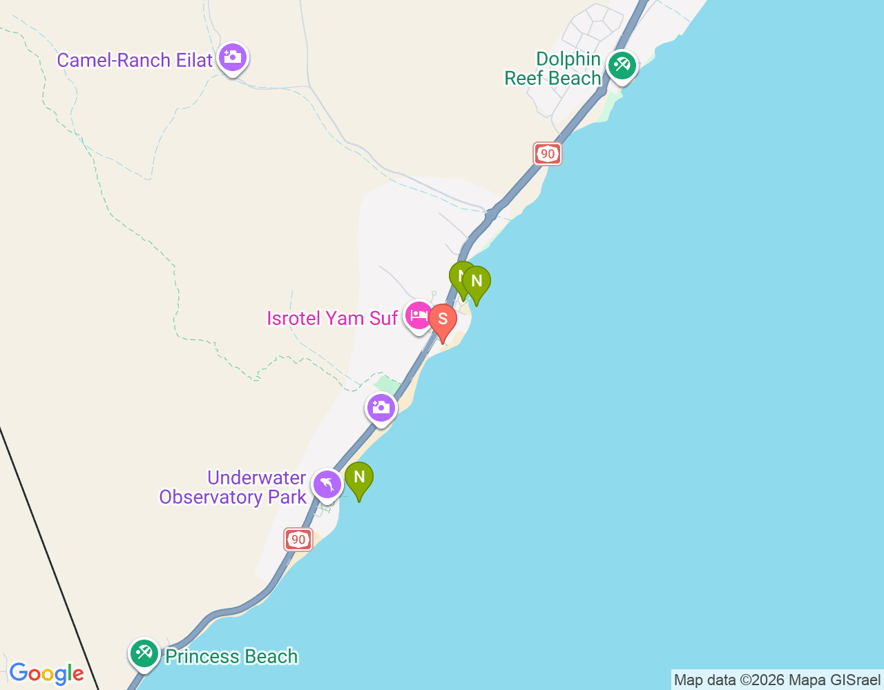 Mapa da localização de Aqua Sport