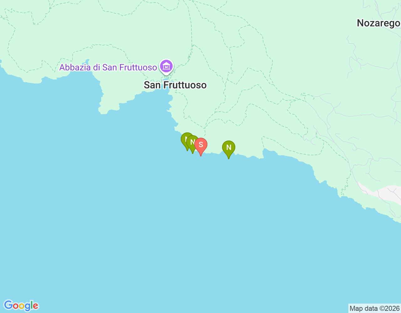 Mapa de ubicación de Andrea Ghisotti (ex Scoglio del Raviolo)