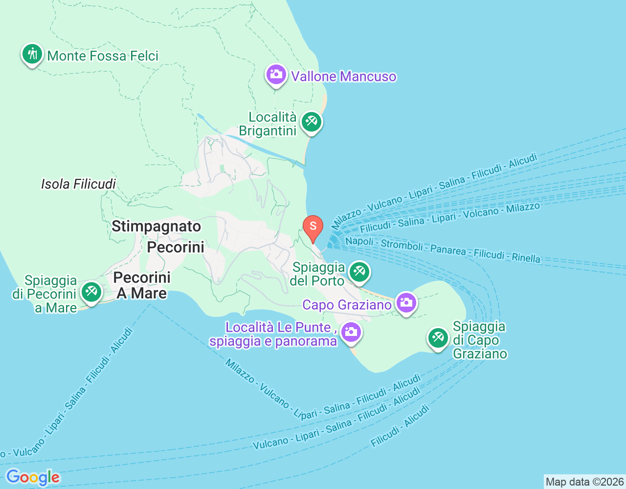 Mapa de ubicación de Apogon